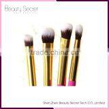 Wholesale Professional 8pcs per Set Four Colors Bristle Hair Cosmetic Makeup Brush Set for Women thumbnail-2