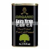 Organic Extra Virgin Olive Oil. High Quality Organic Olive Oil.1st Cold Press. Organic Extra Virgin Olive Oil 1L Metallic Tin thumbnail-6