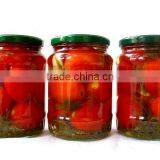 Best quality cherry tomatoes in jar for export, red color - Cheap price by HAGIMEX