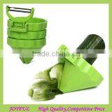 Hot! New product 304ss blade spiral vegetable slicer 4 in 1 spiral slicer