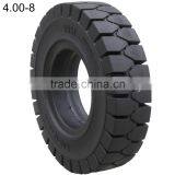 Chinese Top Brand WonRay Forklift Non Marking Pneumatic Solid Rubber Tires 600-9 4.00-8 thumbnail-3