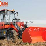 Qingdao Everun 1.5 Ton Compact Front End Loader With Cutter Head/Plain Bucket thumbnail-4