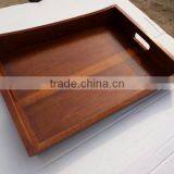 Factory Custom Hot Selling Wood Serving Tray thumbnail-2