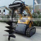Hot Sale W720/W720T B&S Mini Skid Loader With Rubber Track thumbnail-1