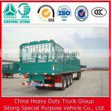 Truck Trailer Type 40 Tons 3 Axles Two Storages 50-60 Head Cow Livestock Fence Semi Trailer/cattle Transport Trailer for Truck thumbnail-4