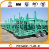 2 / 3 Axle Car Transport Semi Truck Trailer, Vehicle Car Carrier Semi Trailers for Sale thumbnail-3