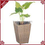 Home Goods Planter Resin Wicker Tall Square Italian Flower Pots