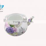 The Fashion Melon Shape 2.5L Enamel Kettle With Wooden/metal Knob thumbnail-2