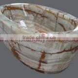 NATURAL STONE ONYX BATHTUBS COLLECTION thumbnail-1
