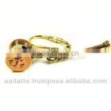Boatswain Bosun Brass and Copper Nautical Key Chain Brass Keychain thumbnail-1