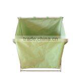 Aluminum Frame Collapsible Laundry Hamper and Laundry Cart thumbnail-1