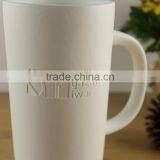 475ML White Thick Tall Porcelain Coffee Milk Mugs thumbnail-3