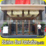Custom Made Grill Frame SS Stainless Steel Door Design thumbnail-3