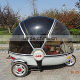 Tiny Drop Tricycles Full Closed Pickup Type Electric Mobility Scooter With Passenger Seats for Wholesale thumbnail-5
