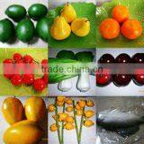 SJH1492916 Decoration Plastic Fruit Fruit and Vegetable Christmas Decoration Christmas Decoration Artificial Fruit