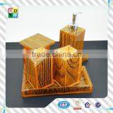 High Quality Polygon Colored Acrylic Bathroom Set From China /custom Design Acrylic Bathroom Set for Hotel in Wholesaler Price thumbnail-1