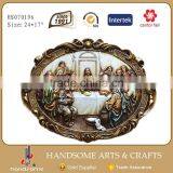 12.5 Inch Resin Catholic Last Supper Home Decoration Wall Hanging thumbnail-2