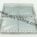 Crystal Square Tray, Crystal Tray thumbnail-3