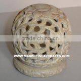 Antique Stone Candle Stand thumbnail-1