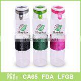 Tritan Sport Water Bottle With Colorful Diamond BPA Free thumbnail-1