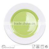 10.5" Dinner Plate Stoneware Color Glazed