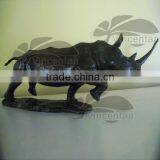 Life Size Rhino Statue for Garden Decoration VSL-069 thumbnail-5