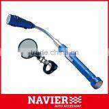 Telescoping Magnetic Flashlight With Mirror thumbnail-1