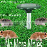 Solar Mouse Repeller Mice Mole Mover Rodent Repeller Aluminum Tube Mouse's Enemy Good Helper thumbnail-1
