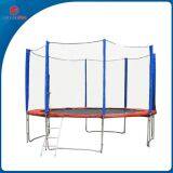 CreateFun 14FT Big SpringTrampoline With Baseket Ball Hoop thumbnail-5
