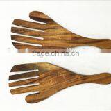 Eco-friendly Acacia Salad Spinner Sets