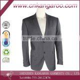Polyester Viscose Breathable Custom Classic Business Mens Blazer thumbnail-6