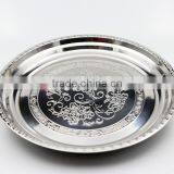 China Factory Custom Printed Promotional Metal Stainless Steel Tray for Food thumbnail-2