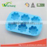 WCA099 Flower Shape Silicone Mold for Homemade Soap Cake Cupcake Bread Muffin Pudding Jello and More thumbnail-2