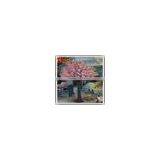 Wholesale Hotel Wedding Decor Silk Artificial Indoor Japanese Cherry Blossom Trees Branch thumbnail-1