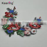 Custom Made Embroidery Patch Sew On/Iron On Embroidery Patch From Keering WEF-754 thumbnail-1