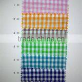Linen Cotton Blended Yarn Dyed Woven Shirt Fabric/ Gingham thumbnail-1