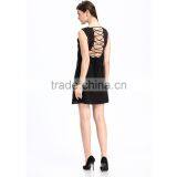 Domin Fashion Guangzhou Factory Sleeveless Beading and Sequin Woman Dress thumbnail-6