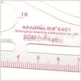 Kearing Metric Vary Form Curves With Different Holes for Sew Design Uppor Arm Curve Ruler # 6401 thumbnail-5