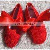 2016 China Wholesale Soft Sole Baby Shoes With Lace for Danceing Wear and Play for Bbay Kids for Summer and Spring Wearing thumbnail-2