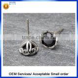 Women Stud Earrings, Cheap Earrings Made in China, Hollow Out Flowers Stud Earrings thumbnail-4