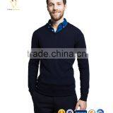 New Design Knitted Mens Cashmere Sweaters 100 Cashmere Pullover thumbnail-1