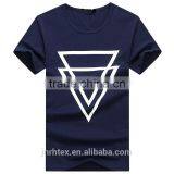 Custom Triangle Design Printing T-shirt for Men Companies in China thumbnail-2