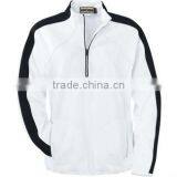 Ladies' Half Zip Double Knit Top thumbnail-1