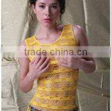 Hot Sexy Mesh Seamless Ladies Tank Top thumbnail-1