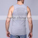 Mens Seamless Oem Tank Top l Breathable Body Building Tank Tops thumbnail-2