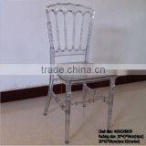 Wood and Clear Resin Chiavari Chair and Resin Napoleon Chair thumbnail-5