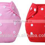 Plain Woven Color Snaps Bamboo Charcoal Inner Baby Cloth Nappy thumbnail-5