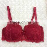 Sexy Mesh Lace Bra and Brief Rose Team 2016 Sexy New Design See Through Boyshort thumbnail-3