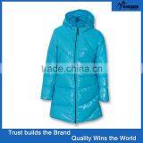 2016 Women Long Fashionable 90% Down 10% Feather Jacket thumbnail-3