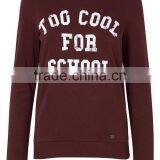 2016 Wensfashion Sweatshirt Shop Costume Women Leather Long Sleeved Pullover Sweatshirts thumbnail-3